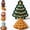 A2, variant on Christmas Mini Pie Molds,Reusable Embossed Hand Baking Molds for Holiday Treats,DIY Christmas Baking Set for Mini Pies and Fruit Desserts