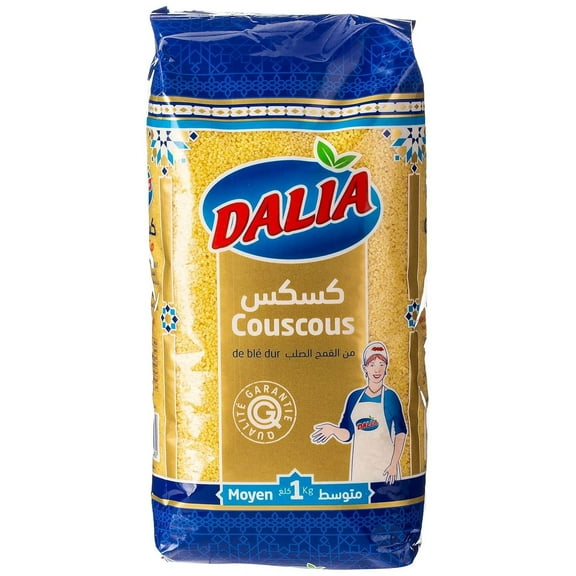Medium Couscous DALIA 1kg – Ideal for Moroccan Dishes & Traditional Recipes