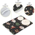 thumbnail image 4 of Dish Drying Mat 16x18 For Kitchen Counter Christmas Tree Pizza Lights Star Absorbent Dishes Drainer Rack Mats Microfiber Reversible Dish Drying Pad Fast Dry Kitchen Accessories, 4 of 6