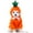 Orange-Carrot, variant on Dog Christmas Halloween Costumes,Dog Hoodies for Small Dogs Cats, Cat Puppy Outfits,Yorkie Chihuahua Pomeranian Clothes (Large, Orange-Carrot)