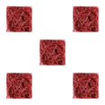 thumbnail image 1 of sweethay 1 paquete de relleno de rafia de papel Lafite triturado arrugado DIY hogar práctico confeti artesanal boda Pascua Año Nuevo vino rojo Type2 NO2, 1 of 6