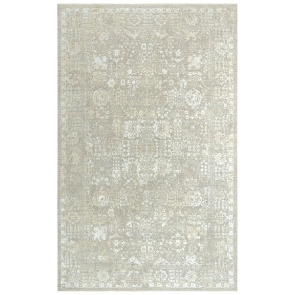 Alora Decor Aurora 5' x 8' Classic/Updated Gray/Beige Hybrid Area Rug