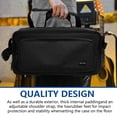 thumbnail image 3 of Musiin Studio Mixer Bag Compatible with Nektar Panorama CS12,Hercules DJControl Mix Ultra Padded Interior with Organized Compartm, 3 of 7