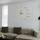 thumbnail image 2 of Reloj de pared 3D Reloj de pared acrílico creativo Reloj de pared silencioso Reloj adhesivo de pared, 2 of 4