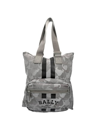 Bally Men's Casteer Logo-Print Leather Crossbody 