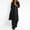 Black jacket for women, variant on Usmixi Winter Womens Trench Jacket Long Coat for Women Fall Loose Lightweight Cotton Linen Shirt Outwear Casual Solid Button Down Lapel Long Sleeve Pocket Windbreaker Jacket Up to 65% off