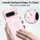 thumbnail image 5 of Funda magnética transparente con purpurina para Google Pixel 9 Pro XL de Casehas, 5 of 7