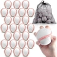 thumbnail image 1 of 24 Pcs Soft Foam Baseballs for Training, Sports Balls for Adults, Safe Indoor & Outdoor Use, for Beginners, 1 of 6