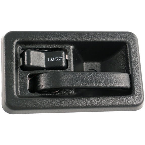 Dorman 79540 Front Driver Side Interior Door Handle for Specific Jeep Models, Black; Textured