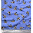 thumbnail image 1 of Soimoi Rayon Fabric Circle,Dot & Prawns Ocean Decor Fabric Printed Yard 56 Inch Wide, 1 of 3