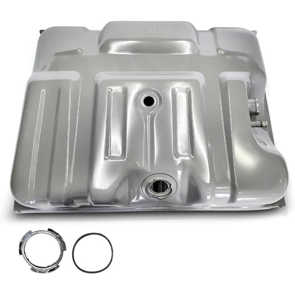 A-Premium Fuel Tank with Lock Ring & O-Ring Compatible with Ford F-100 F100 1973-1979, F-150 F150 1975-1979, F-250 F250/F-350 F350 1973-1979, Gas, Replace# D5TZ9002B