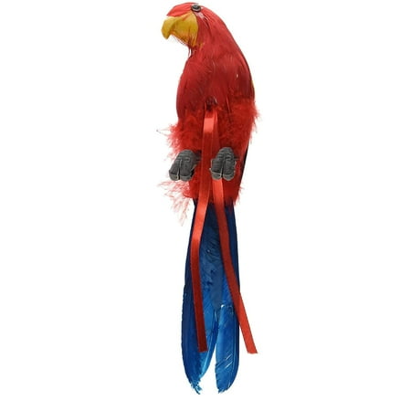 Beistle Tropical Parrrot Luau Party Decorations, Pirate Costume Accessory, 12-Inch, Multicolored