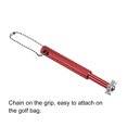 thumbnail image 3 of Uxcell Golf Club Groove Sharpener 6 Heads Club Cleaning for Golf Irons Wedges, Red, 3 of 5