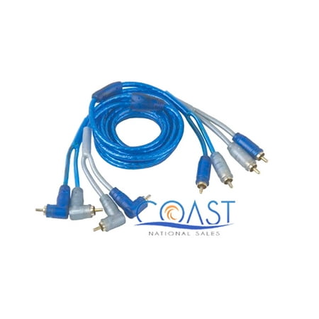 - Xscorpion QTR20—4 Channels Quad Connector Triple Shield RCA Cable (20 ft)