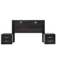 thumbnail image 1 of Recamara Kessa Muebles  Pamela King Size 3 Piezas Café, 1 of 9