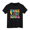 thumbnail image 4 of Back To School Graphic Tee For Girls Short Sleeve Crewneck Top Ideal For First Day And Activities, 4 of 4