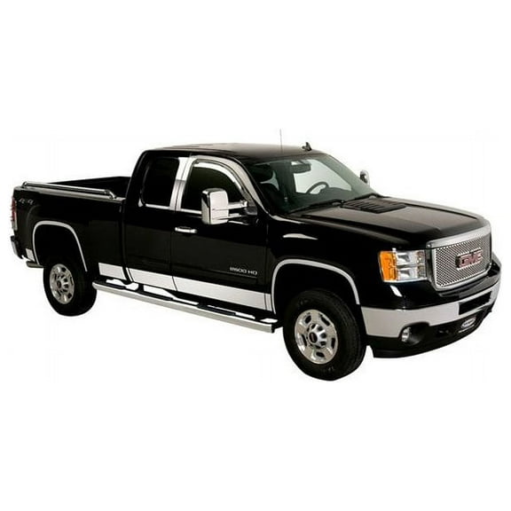 Putco 9751233 Rocker Panel Trim, Polished Fits select: 2015-2020 CHEVROLET SUBURBAN, 2015-2020 GMC YUKON XL