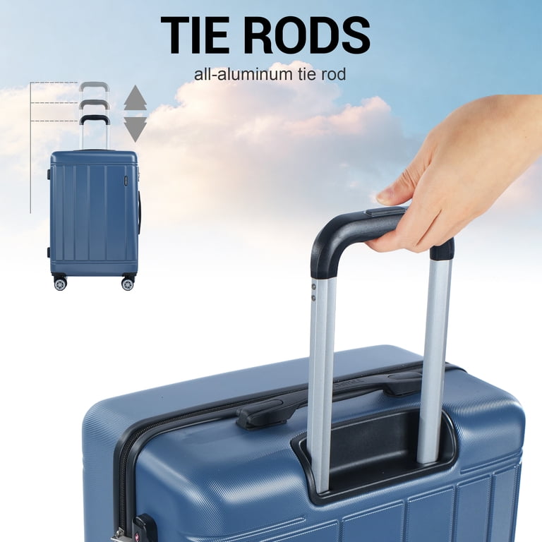 SK-II LXP 3-Piece Travel Kit 6個セット Tripcomp 6 Piece Hardside Luggage Sets Spinner Wheels with TSA