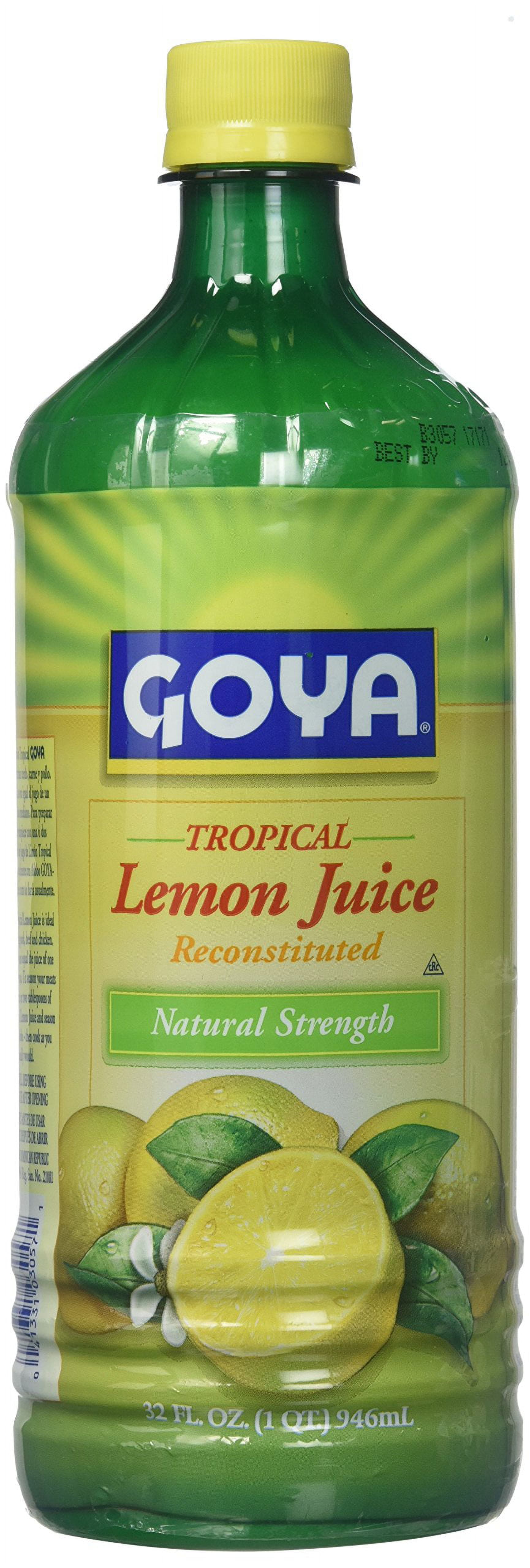 (3 pack) Goya Tropical Lemon Juice, 32 fl oz