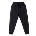 thumbnail image 3 of TOOYOU Boys Pants Toddler Active Jogger Sweatpants Kids Casual Athletic Pocket Pull On Pants Size 5-6 Years , Black, 3 of 6