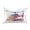 Colorful Helicopter, variant on Haosy Satin Pillowcase for Hair and Skin Standard Cooling Silk Pillow Case with Envelope Closure White and Ice Wolf Face 20"x26"