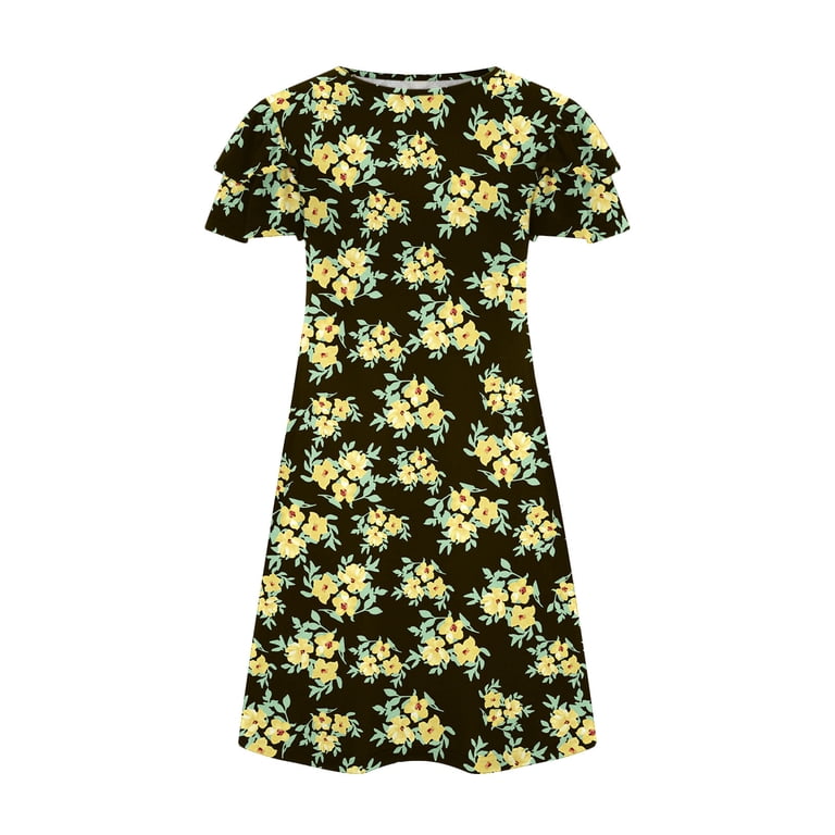 cute short flowy dresses Colysmo Homecoming Floral Mini Dress Graduation Summer Sundress Sweet and flowy—perfect for brunch or beach days Clothes Cute Summer Mini Dresses