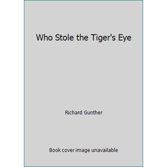 Pre-Owned Who Stole the Tiger's Eye (Paperback) 0780241517 9780780241510