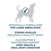 Purina One +Plus Dry Dog Food for Large Adult Dogs High Protein, Real Chicken, 16.5 lb Bag