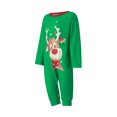 thumbnail image 4 of Arvbitana Christmas Family Matching Pajamas Set Long Sleeve Elk Print Tops Trousers Suit / Romper / Dog Wear Autumn Winter New Year Homewear Outfit for Adult Kid Baby Pet, 4 of 10
