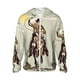 thumbnail image 1 of Balery Vintage Cowboy Riding Horse Sudadera ligera de manga larga con capucha y protección solar UPF 50+ para hombre y mujer, ideal para pesca y running-X-Large, 1 of 7