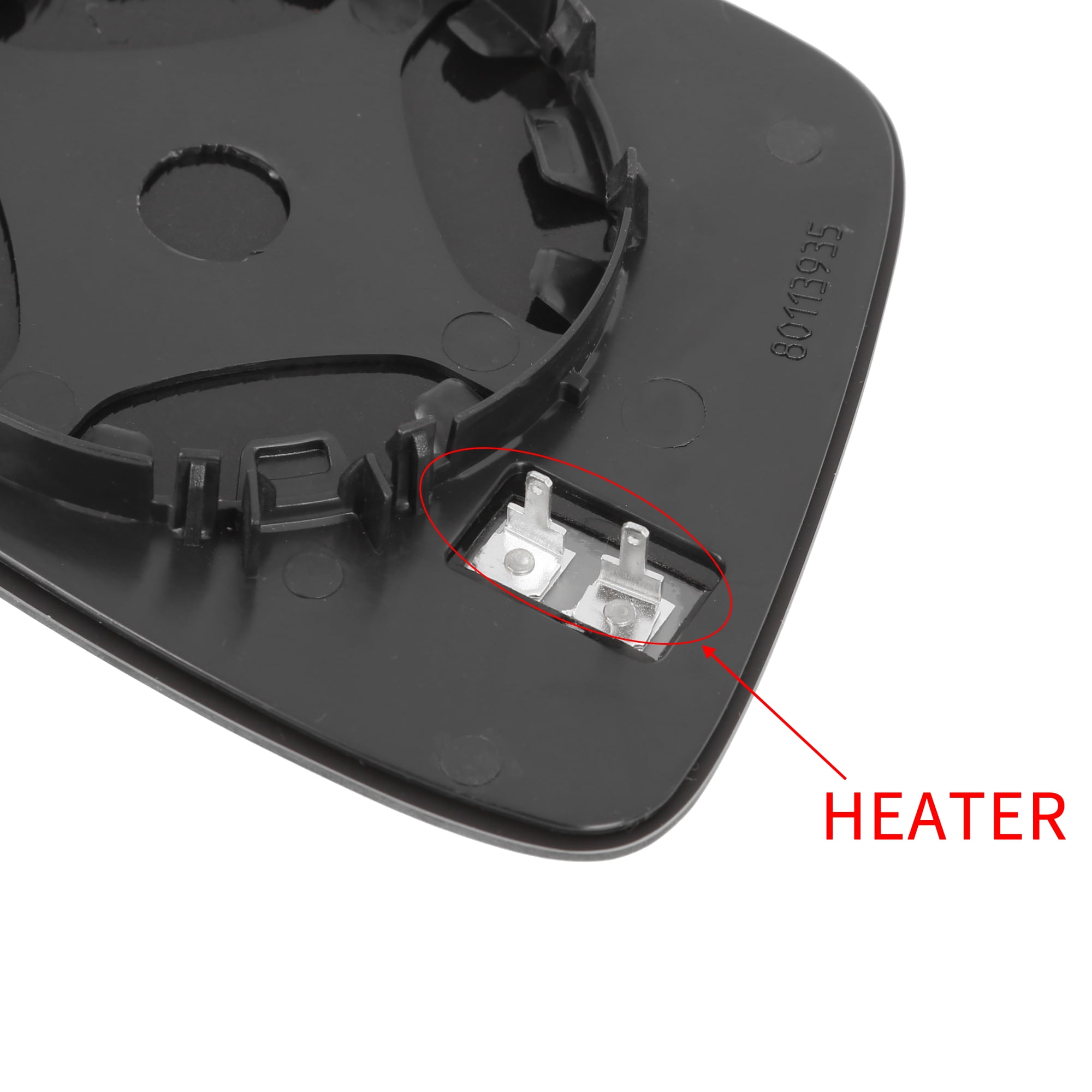 Unique Bargains Mirror Glass Heated with Backing Plate LH Rearview Mirrors