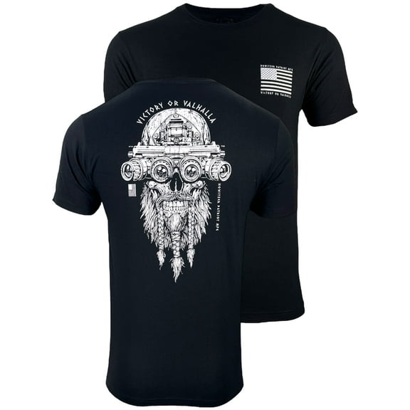 Howitzer Style Men's T-Shirt Victory or Valhalla