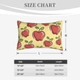 thumbnail image 6 of Bingfone Apple Standard Size Pillowcase, Long Staple Pure Cotton Envelope Closure Pillow Cover,20"X30", 6 of 9