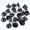 thumbnail image 5 of JFBUJC 24 Pack Car Glass Windshield Sunshade Suction Cups Small PVC Sucker Car Window Suction Cup for Automotive Visor, 5 of 5