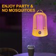 thumbnail image 4 of Trampa para mosquitos recargable por USB, trampa para moscas para insectos para exteriores e interiores, linterna LED, 4 of 6