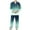 Mens Pajamas Mint Green, variant on Men 2 Piece Pajamas Sets Long Sleeve Shirts and Pants Pajama Outfits Lightweight Gradient Printed Sleepwear Loungewear Set with Pocket