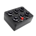 thumbnail image 2 of Caja de resistencia Caja de resistencia Variable interruptor de perilla instrumento Experimental ohmímetros para aprender educación sobre electricidad, 2 of 8