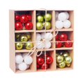 thumbnail image 1 of Juego de decoraciones navideñas inastillables, 99 Uds., bolas de árbol para vacaciones, boda, fiesta, adorno de temporada, 1 of 5