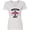 AA-White, variant on Inktastic Queens Are Born in July Women's V-Neck T-Shirt