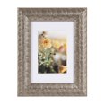 thumbnail image 1 of DesignOvation Sianna 5" x 7" Matted to 3.5" x 5" Silver Tabletop Picture Frame, 1 of 6