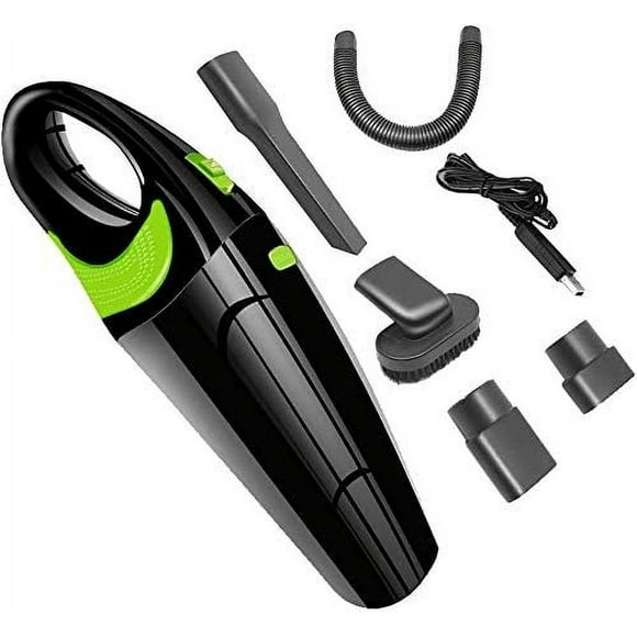 Aspiradora de mano con diseño inalámbrico y potente succión, aspiradora portátil para limpieza de casa, coche y escritorio, con filtros HEPA extraíbles y tecnología de carga rápida