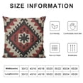 thumbnail image 5 of Nawypu  Kilim Pillow Cover Authentic Wool Jute Cushion Cover Boho Decorative Throw Pillow Case Vintage Wool Jute Kelim Cushioncase for Outdoor Decor, 5 of 5