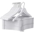 thumbnail image 7 of Utopia Home Wooden Hangers, White – Durable & Slim Suit Hangers with 360° Rotatable Hook & Shoulder Grooves, 20 Pack, 7 of 7