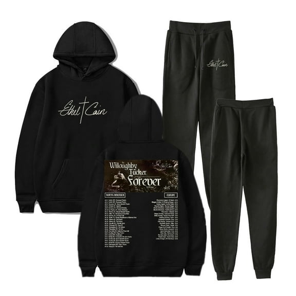 Ethel Cain The Willoughby Tucker Forever Tour Hoodie Pants 2pcs/set Sweatshirts Sweatpants Women Men's Set