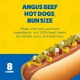 thumbnail image 3 of Ball Park Bun Length Angus Beef Hot Dogs, 14 oz, 8 Count, 3 of 16