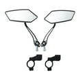 thumbnail image 3 of Colaxi Bike Mirror Handlebar Adjustable Rotatable Fits 2.0-2.4cm Handlebar Bicycle Rearview Mirror Glass Lens for Mountain Road Bike, 3 of 8