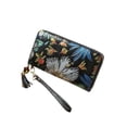 thumbnail image 1 of Qarigey Cartera de cuero para mujer, monedero para llaves, tienda escolar, moda Vintage, monedero, organizador de tarjetas de crédito, bolsillo con Carteras tipo 4 Qarigey AP012762-04, 1 of 6