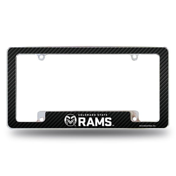 COLORADO STATE CARBON FIBER DESIGN ALL OVER CHROME FRAME