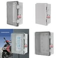 thumbnail image 2 of Upgrades Safe Lockable Outdoor Power Enclosures Water Resistant Weatherproof Power Outlet Cover for Garden Wall Mounting, 2 of 9