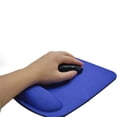 thumbnail image 4 of Naierhg Anti Slip Soft Wrist Support Game Mouse Mat Square Pad Light Blue, 4 of 7
